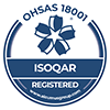 Accredited to OHSAS18001:2007 certificate number 4536-SSP-001